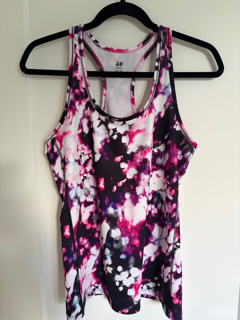 Women's Pink Print Racerback Sport Tank Top